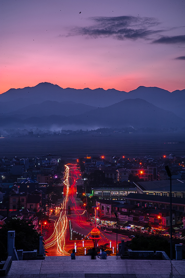 Thành Phố Điện Biên về đêm