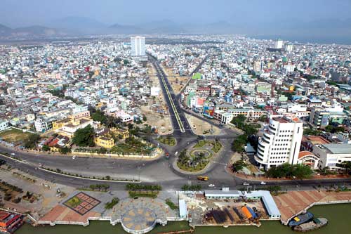 Một góc đô thị Đà Nẵng.