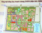 Sơ đồ tổng mặt bằng quy hoạch chung ĐHĐN. Ảnh: P.T