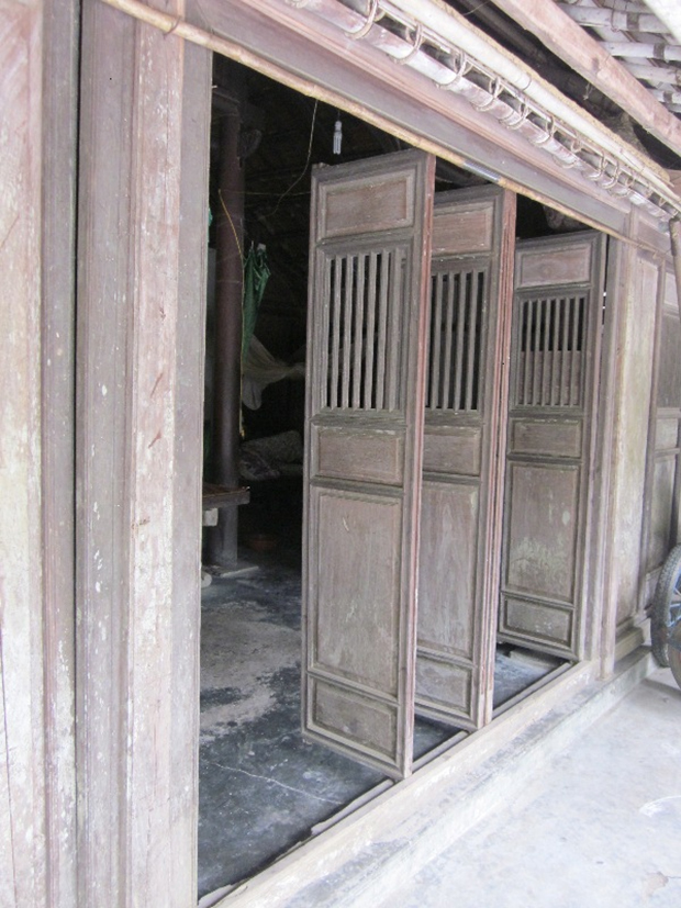 Cửa bảng khoa thượng song hạ bản dễ tháo ráp