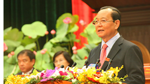 Ông Lê Thanh Hải - Ủy viên Bộ Chính Trị Bí thư Thành ủy Thành phố Hồ Chí Minh