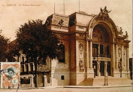 Nhà hát lớn Sài Gòn xưa. Ảnh trong bài nguồn Internet