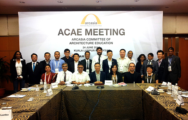 Hội đồng chấm giải cuộc thi Arcasia 2014