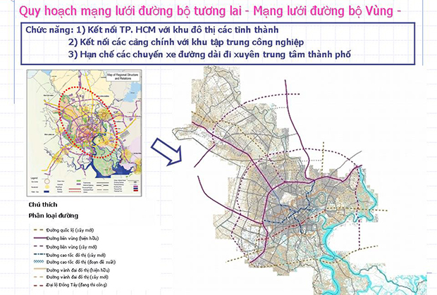 Quy hoạch hệ thống giao thông đô thị TPHCM