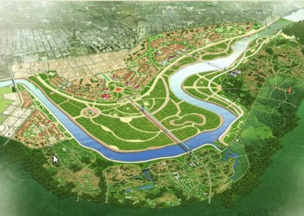 Quy hoạch chi tiết dọc hai bên sông Dakbla Tp Kon Tum 