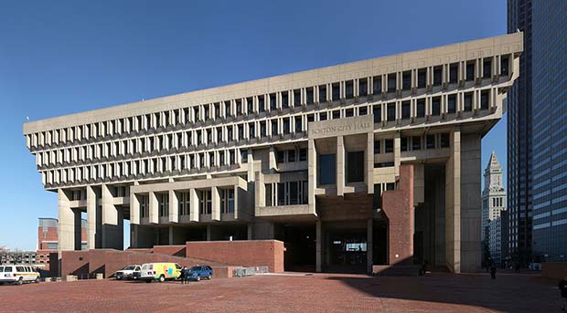 Boston City Hall (thiết kế xây dựng 1968)