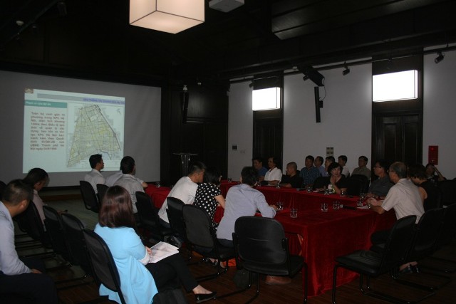 Hình ảnh buổi Toạ đàm House Vision 07/2015: Thảo luận Nhóm nghiên cứu giải pháp định hướng công tác bảo tồn, phát triển nhà ở trong Khu phố cổ Hà Nội đến năm 2030, tầm nhìn 2050