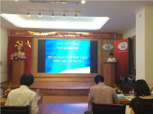 bà Bùi Thị Thanh Hương -Phó Tổng biên tập Tạp chí Kiến trúc đọc Quy chế cuộc thi