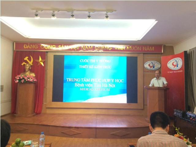PGS. TS. KTS. Nguyễn Quốc Thông - Phó Chủ tịch Hội Kiến trúc sư Việt Nam phát biểu ý kiến