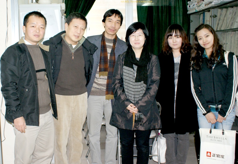 Trao đổi Hợp tác với các giảng viên của Hàn Quốc 
