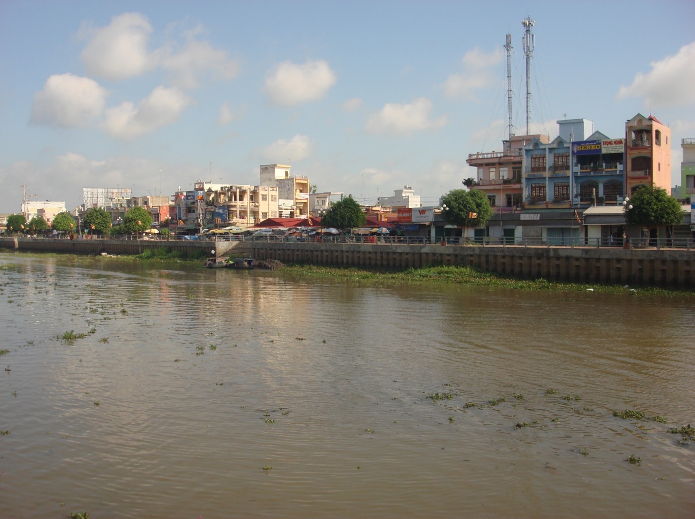 Đô thị Tân Thạch ven kênh Dương Văn Dương