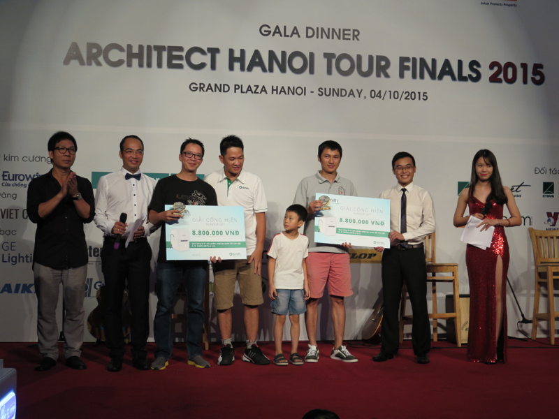 Cặp đôi đạt giải Cống hiến