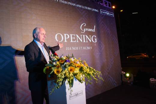 Ông Gianni Overi - Tổng giám đốc thương hiệu Formitalia