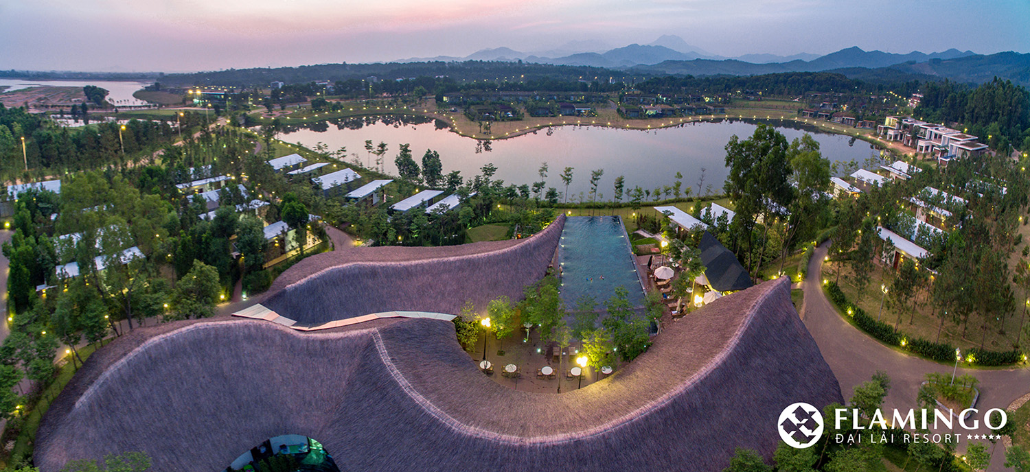 Cảnh quan Flamingo Đại Lải Resort