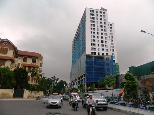 Chủ đầu tư dự án đã nộp phương án phá dỡ công trình số 8B Lê Trực