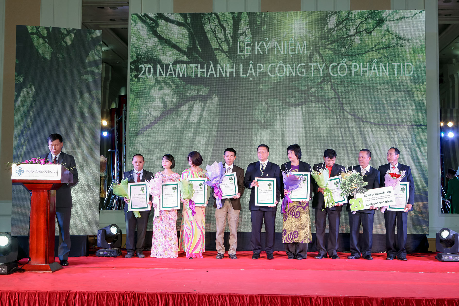 Đại diện CBNV công ty Cổ phần TID chia sẻ về thời gian gắn bó với công ty