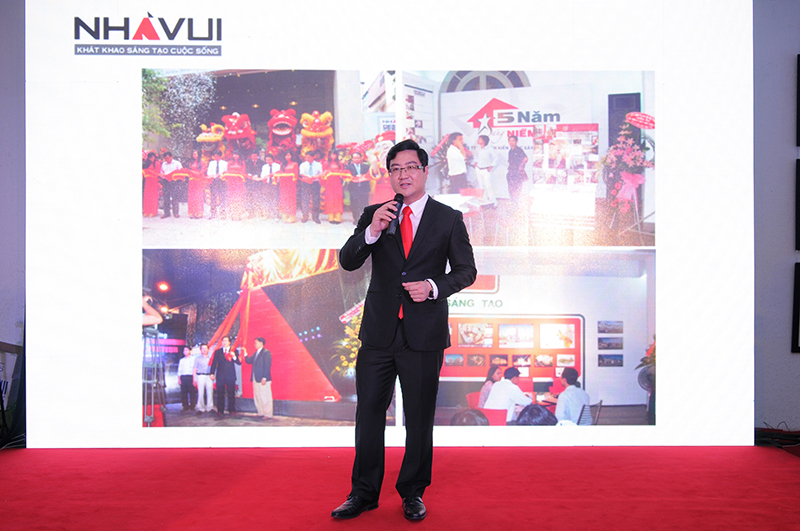 Ths.Kts Nguyễn Thu Phong - Người sáng lập, Chủ tịch HĐQT - TGĐ Nhà Vui chia sẻ về chặng đường 15 năm Nhà Vui.