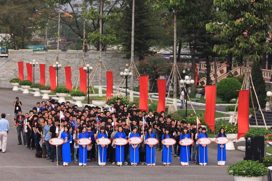 Hình ảnh hoạt động tại Festival SV Kiến trúc lần thứ 9 diễn ra tại Bình Dương