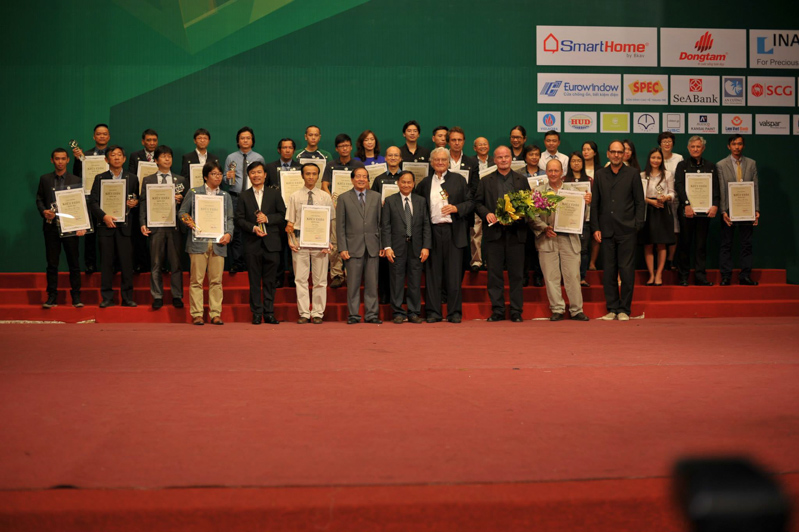 Các tác giả đoạt giải thưởng Kiến trúc Quốc gia 2014