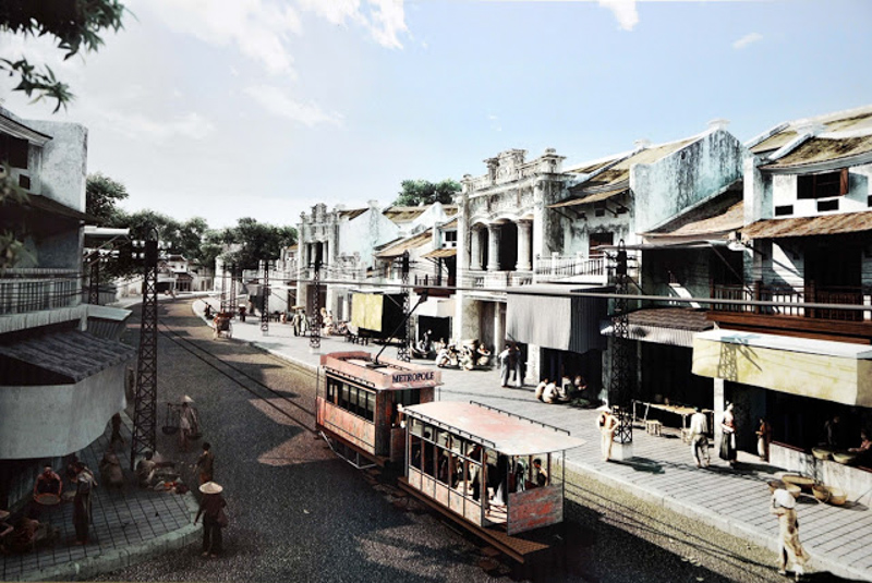 Tau dien ha noi