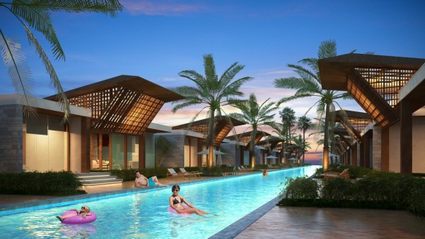 Phong cách trải nghiệm theo ‘chiều ngang’ của villas biển