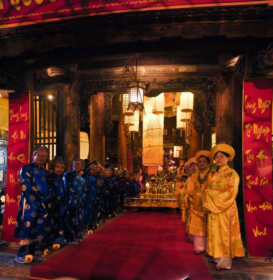 Lễ hội Đình Kim Ngân (ảnh: KTS Nguyễn Phú Đức)