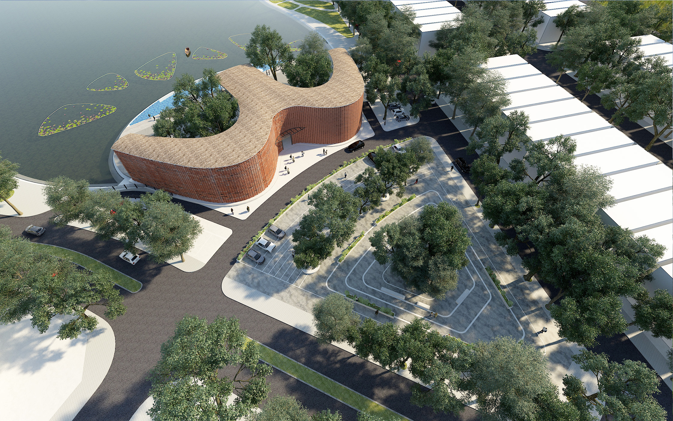 Nhà Clubhouse của khu đô thị Bách Việt Lake Garden – tp. Bắc Giang