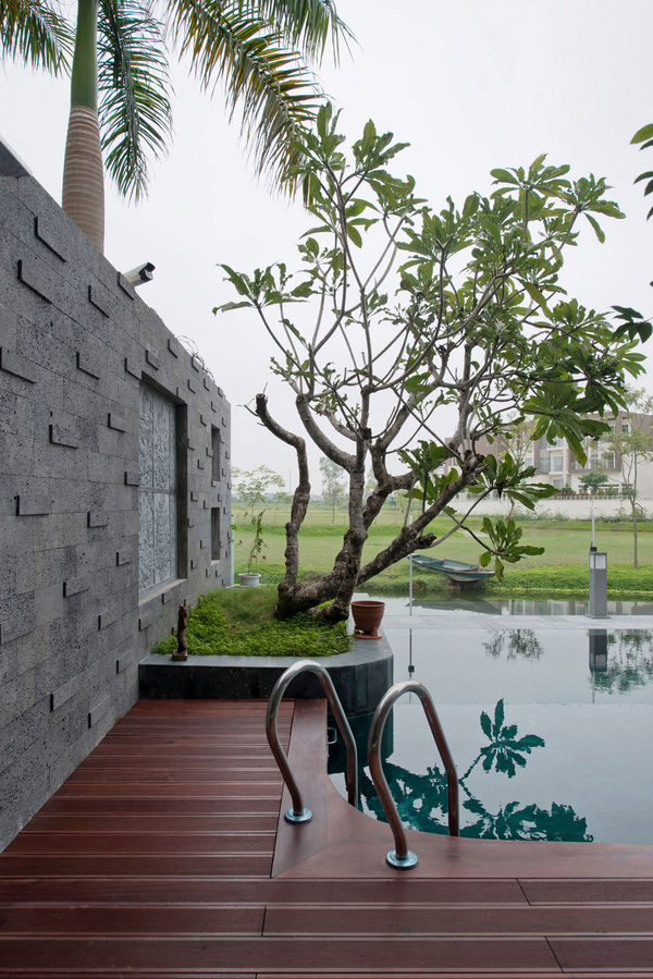 Bể bơi trong nhà đáng mơ ước.