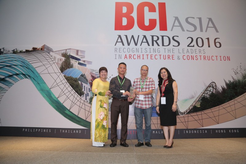 H&P Architects nhận kỷ niệm chương tại Lễ trao giải thưởng FuturArc Green Leadership 2016