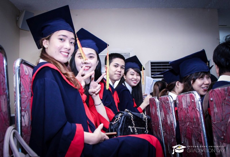 Niềm vui ngày tốt nghiệp
