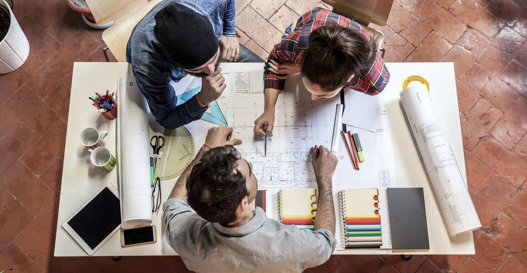 Những KTS trẻ tại nơi làm việc (Nguồn: AIA New Orleans)