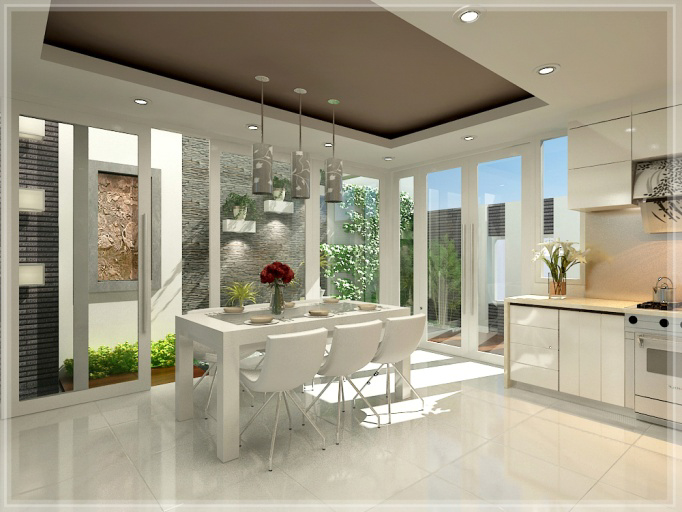 Nhường không gian cho cây xanh đã góp phần Tạo nên một không gian đầy sức sống