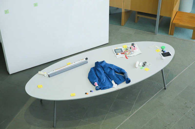 Mô hình sản phẩm của các nhóm tại Hội nghị tổng kết