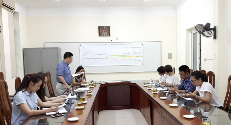 UBND quận Cầu Giấy tập trung chỉ đạo công tác GPMB cho dự án, đảm bảo đúng tiến độ.
