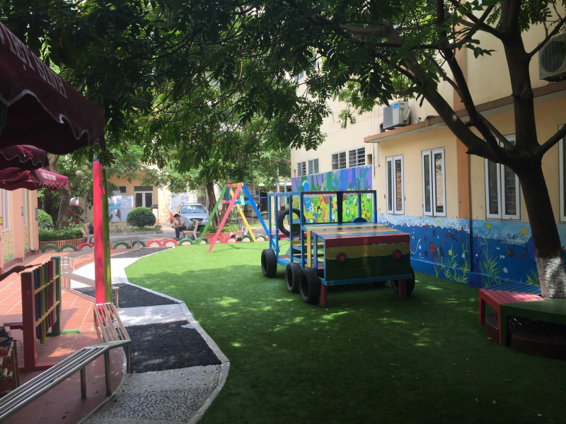 Một góc không gian sân chơi hoà nhập