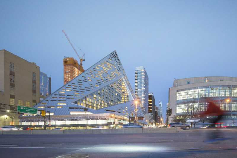 Công trình VIA 57 West tại New York (Mỹ) do BIG thiết kế Hạng mục Chung cư 