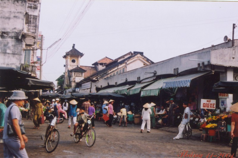 Chợ cổ Cần Thơ trước khi trùng tu