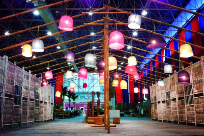 Một không gian trong Hanoi Gift Show