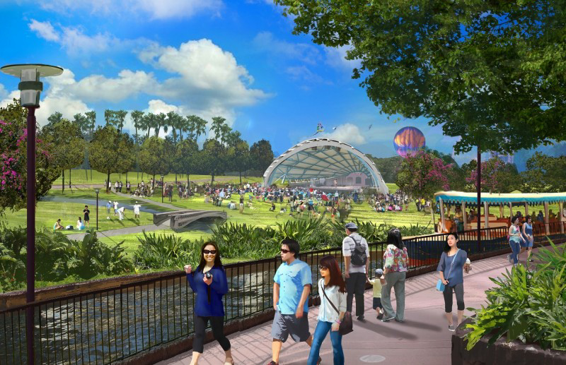 Khu vui chơi ngoài trời công viên Kim Quy - Sun Group