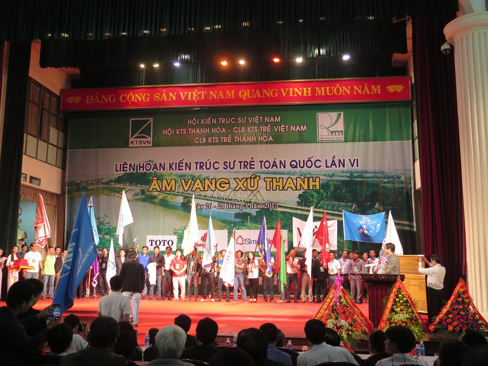 Khai mạc Liên hoan KTS trẻ toàn quốc lần thứ VI tại Thanh Hóa.