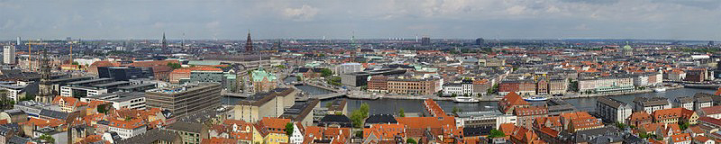 Panorama thành phố Copenhagen. (Nguồn: https://vi.wikipedia.org/wiki/Copenhagen) 