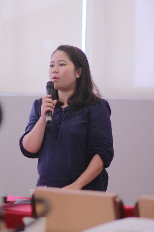 TS.KTS Lê Quỳnh Chi – Phó trưởng Bộ môn Quy hoạch vùng và Đô thị đại diện đơn vị tổ chức phát biểu khai mạc Tọa đàm