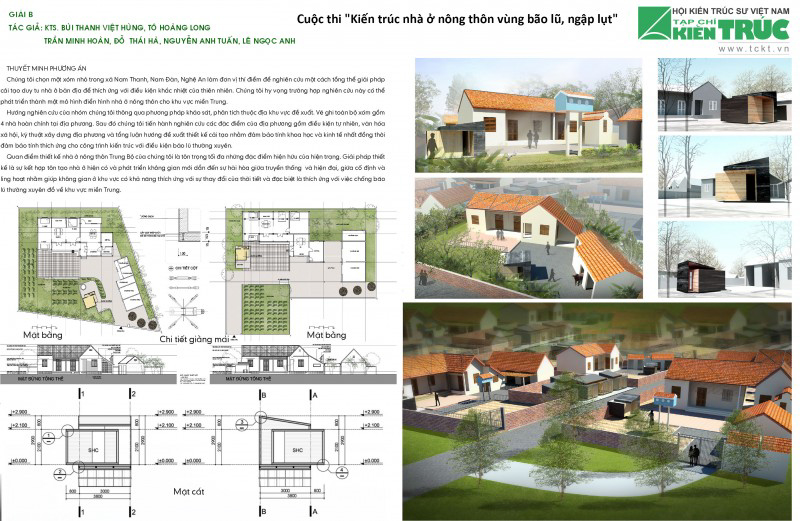 Nhà ở nông thôn vùng bão lũ Nam Đàn, Nghệ An