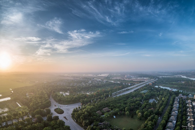 Ecopark nhìn từ trên cao