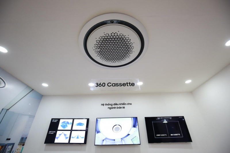 Điều hòa âm trần 360 Cassette trong nội thất