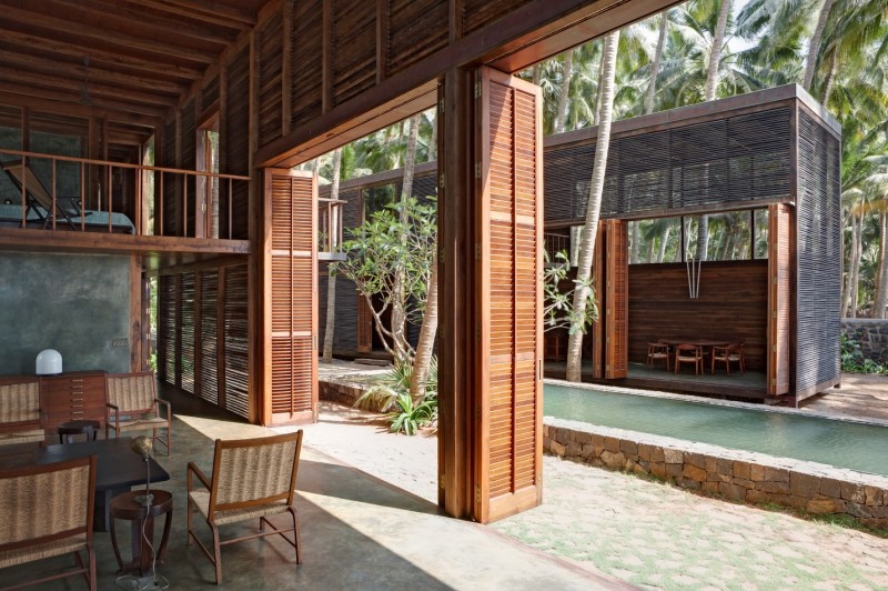 Palmyra house, Alibagh, Ấn Độ – Giải thưởng Aga Khan – một dạng kiến trúc nhiệt đới thông gió tự nhiên điển hình (KTS Bijoy Jain – studio Mumbai) (Nguồn: http://www.akdn.org)
