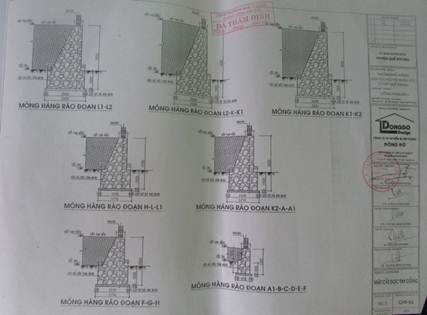 Do mực nước lũ hàng năm không lúc nào đến chân công trình nên dự án phê duyệt ban đầu xây tường rào bằng gạch lại không có rọ đá chống kè chống, nước lũ dâng cao bất thường đã gây thiệt hại nặng cho công trình trường Phổ thông DTNT THCS huyện Quế Phong.