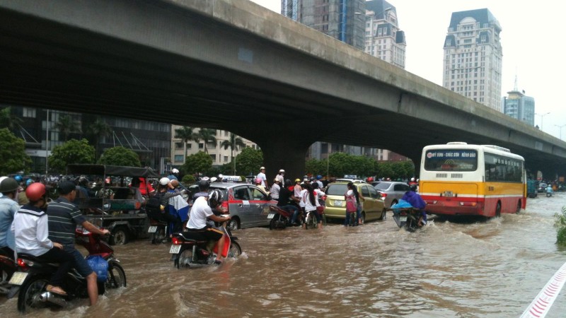 Đô thị hóa và gắn liền với mô hình đô thị ứng phó với nước