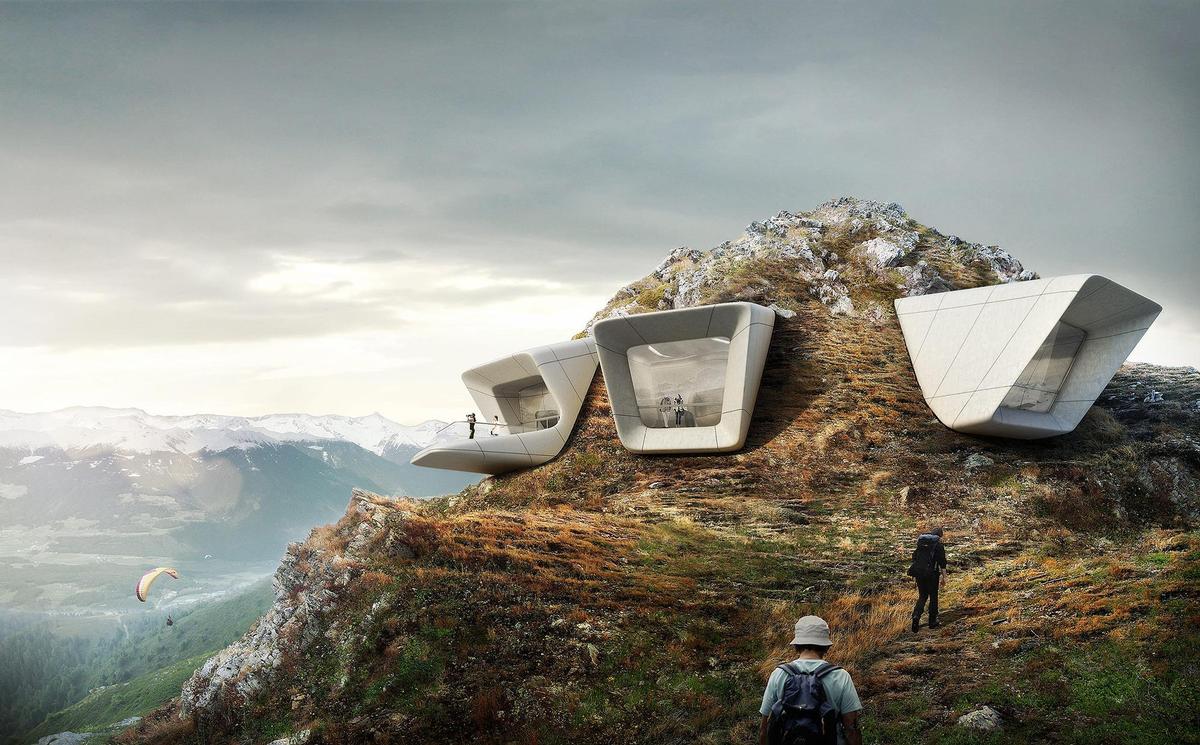 Messner Mountain Museum - Zaha Hadid
