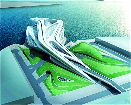 Hình 16: Trung tâm trình diễn nghệ thuật Abu Dhabi, UAE.